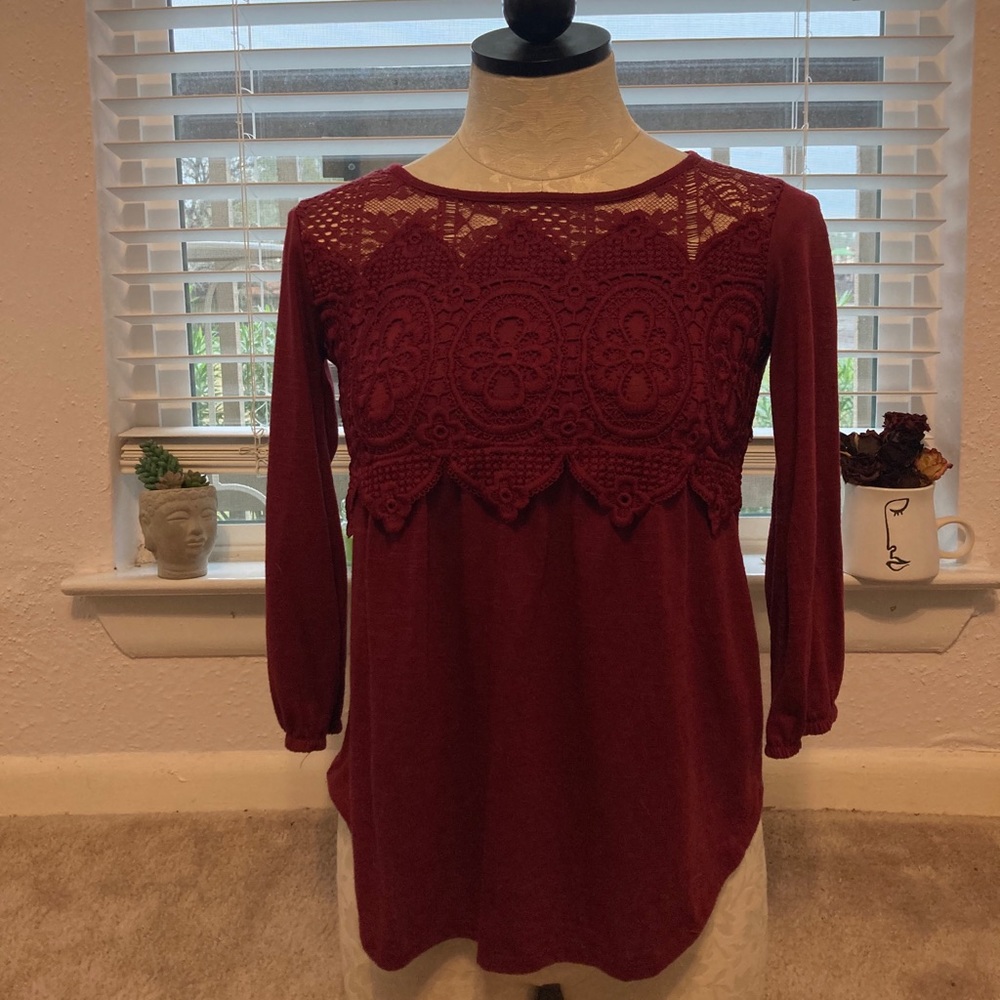 Laced blouse